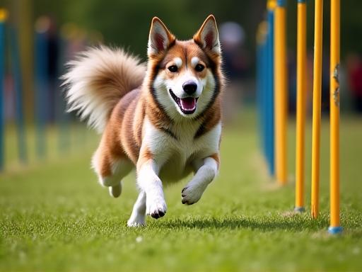 Latihan tiang simpan sarap agility