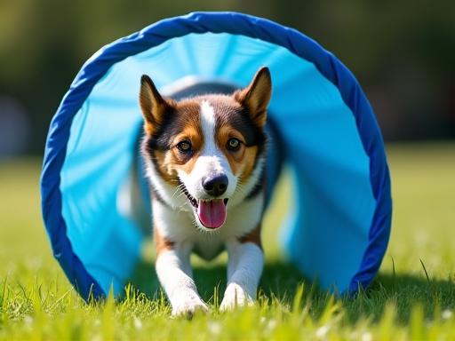 Latihan terowong agility